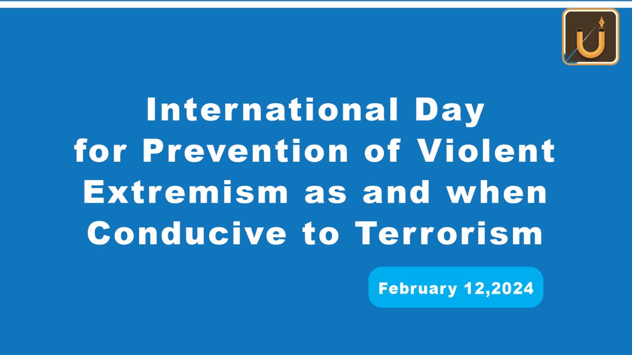 Usthadian Academy / International Day For The Prevention Of Violent Extremism As And When Conducive To Terrorism 2024